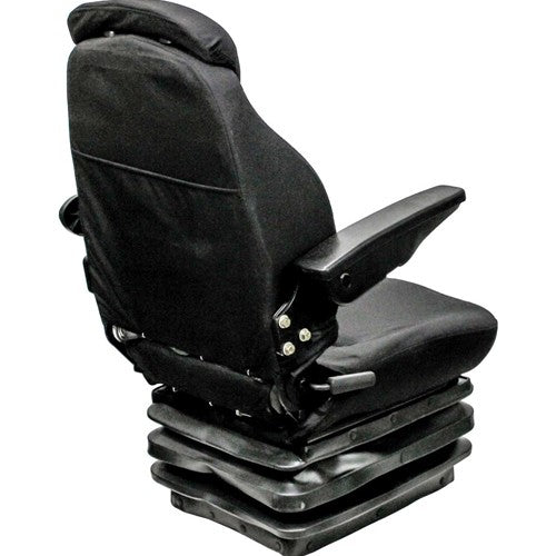 Multiple Application Seat & Mechanical Suspension - Black Cloth