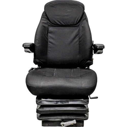 Multiple Application Seat & Mechanical Suspension - Black Cloth