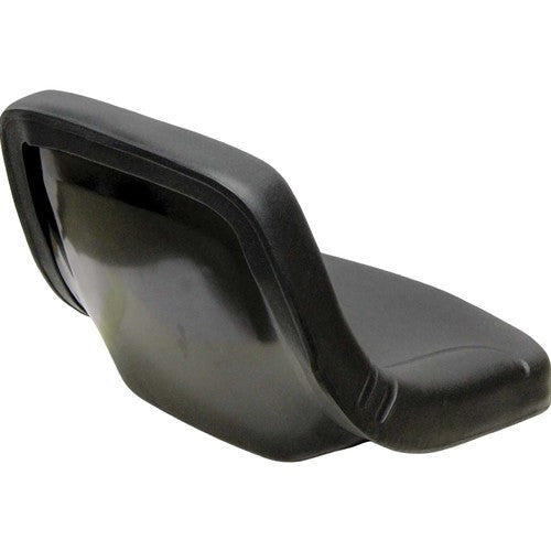 John Deere Lawn Mower Replacement Bucket Seat - Fits Various Models - Black Vinyl