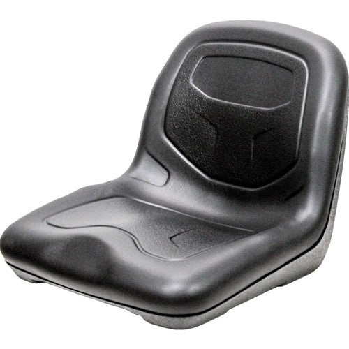 Cub Cadet Lawn Mower Bucket Seat - Black Vinyl