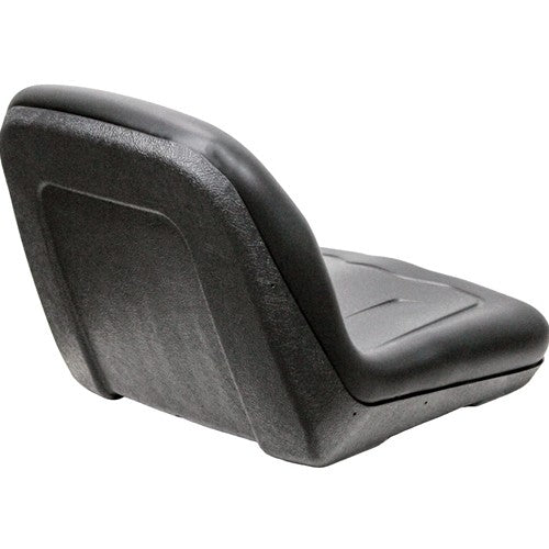 Cub Cadet Lawn Mower Bucket Seat - Black Vinyl