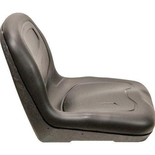 Cub Cadet Lawn Mower Bucket Seat - Black Vinyl