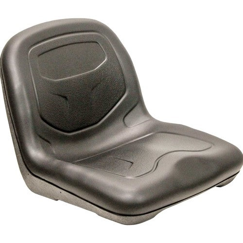 Cub Cadet Lawn Mower Bucket Seat - Black Vinyl