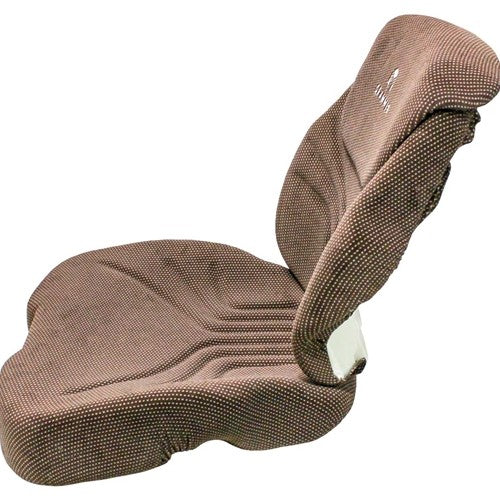 John Deere 6020-7030 Series Tractor Replacement Seat Cushion Kit - Brown Cloth