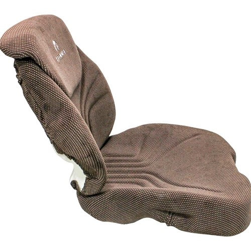 John Deere 6020-7030 Series Tractor Replacement Seat Cushion Kit - Brown Cloth