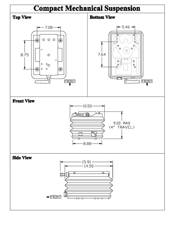 Compact Mechanical Suspension