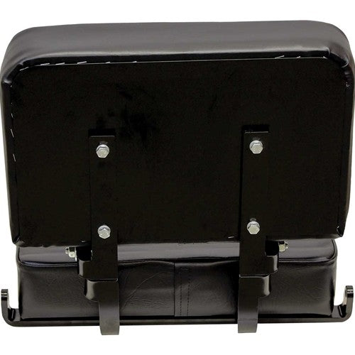 Universal Forklift Seat Assembly - Fits Various Models - Black Vinyl