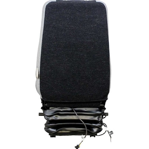 Caterpillar Pipelayer Replacement Seat & Air Suspension (12V) - Fits Various Models - Multi-Gray Cloth