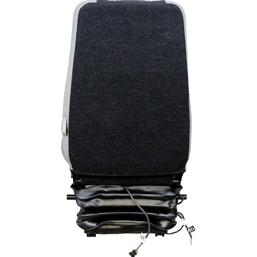 Caterpillar Excavator Replacement Seat & Air Suspension (12V) - Fits Various Models - Multi-Gray Cloth