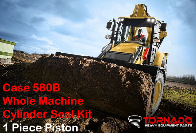 Case 580B Whole Machine Replacement Hydraulic Seal Kit (1 Pc Piston)