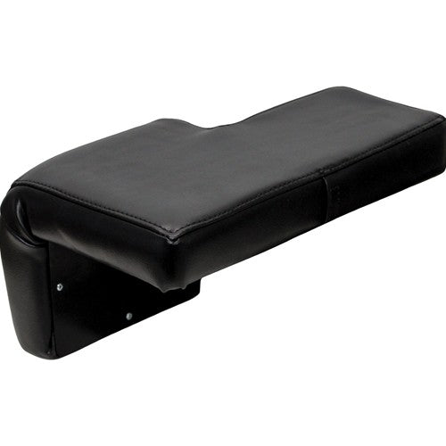 John Deere Dozer Replacement Armrest (Left Hand) - Black Vinyl