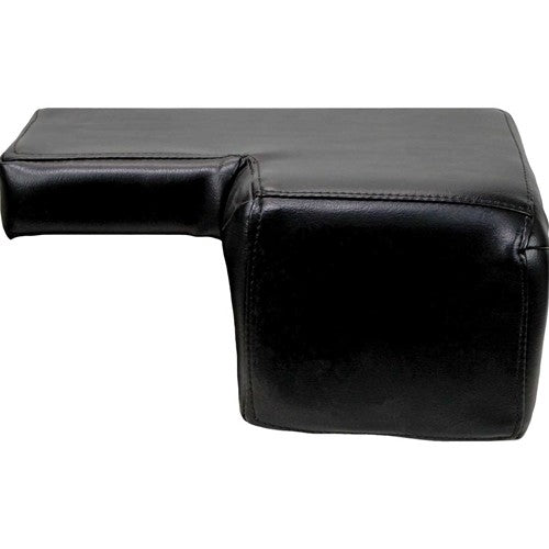 John Deere Dozer Replacement Armrest (Left Hand) - Black Vinyl