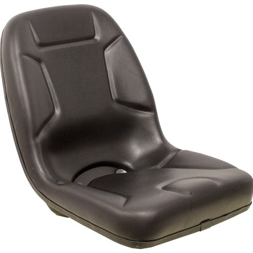 Case IH Tractor Replacement Bucket Seat - Fits Various Models - Black Vinyl