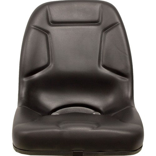 Case IH Tractor Replacement Bucket Seat - Fits Various Models - Black Vinyl