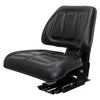 Oliver Tractor Replacement Utility Mechanical Suspension Seat Assembly - Fits Various Models - Black Vinyl