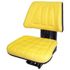 Deutz/Deutz-Allis Tractor Replacement Utility Mechanical Suspension Seat Assembly - Fits Various Models - Yellow Vinyl