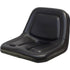 Ford/New Holland Tractor Replacement Bucket Seat - Fits Various Models - Black Vinyl