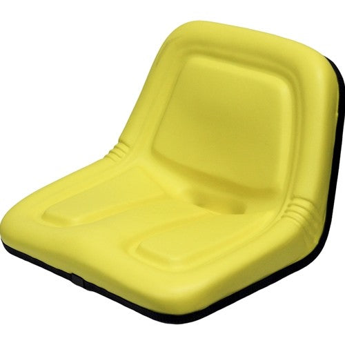 Case IH B414 Tractor Replacement Bucket Seat - Yellow Vinyl