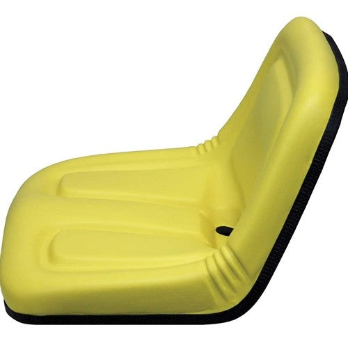 Cub Cadet Lawn Mower Replacement Bucket Seat - Fits Various Models - Yellow Vinyl