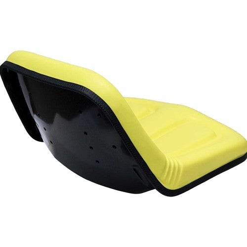 Cub Cadet Lawn Mower Replacement Bucket Seat - Fits Various Models - Yellow Vinyl
