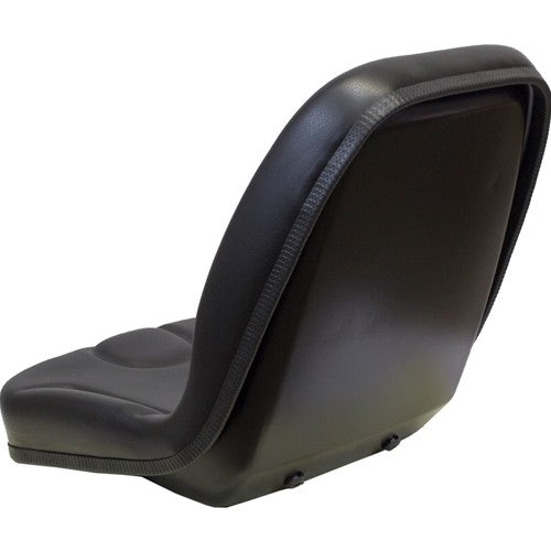 Kubota Loader/Backhoe Large Replacement Bucket Seat - Fits Various Models - Black Vinyl