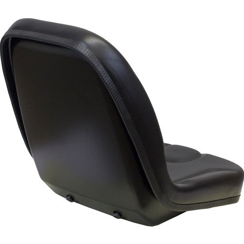 Kubota Loader/Backhoe Large Replacement Bucket Seat - Fits Various Models - Black Vinyl