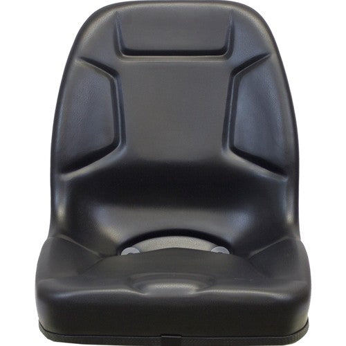 Kubota Loader/Backhoe Large Replacement Bucket Seat - Fits Various Models - Black Vinyl