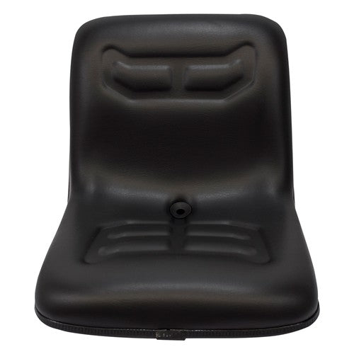 Allis Chalmers Tractor (w/8 or 12 Speed Transmission) Replacement Bucket Seat - Fits Various Models - Black Vinyl