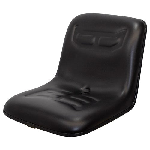 Mitsubishi Tractor Replacement Bucket Seat - Fits Various Models - Black Vinyl