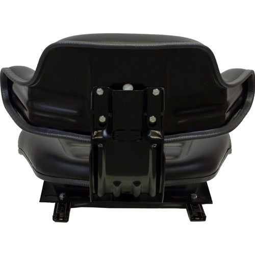 International Harvester Tractor Replacement Seat Assembly - Fits Various Models - Black Vinyl