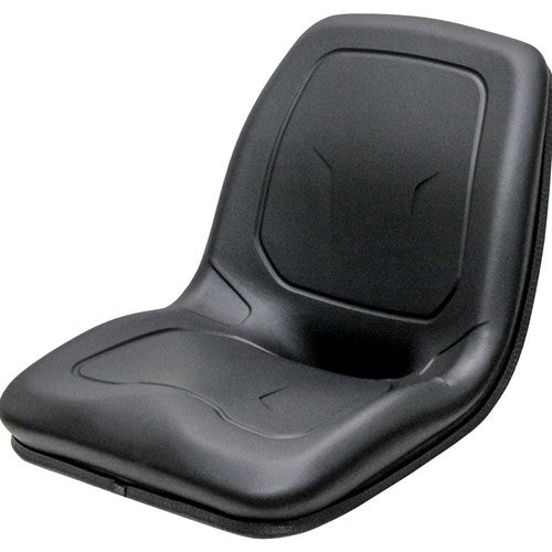 Case Wheel Tractor Bucket Seat - Fits Various Models - Black Vinyl