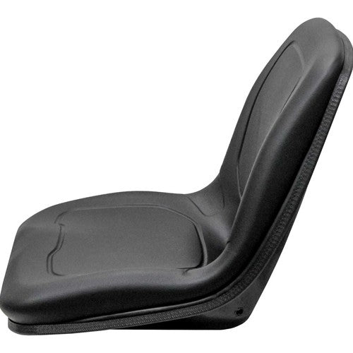 Case Wheel Tractor Bucket Seat - Fits Various Models - Black Vinyl