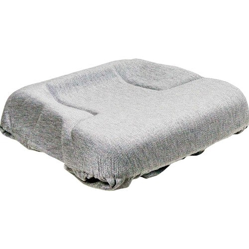 Case IH Maxxum/Magnum/Steiger 9100-9300 Series Tractor and Combine Replacement Seat Cushion w/o Frame - Gray Cloth