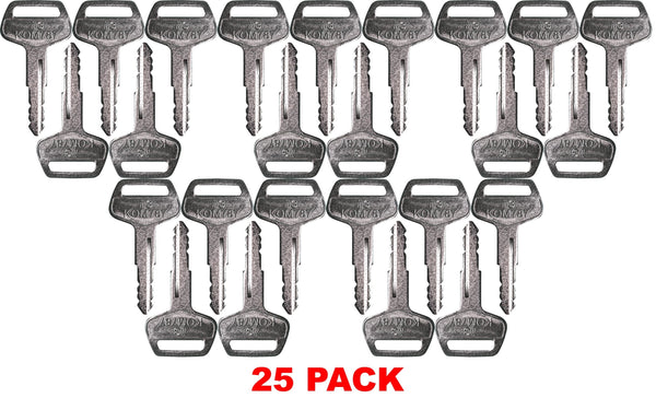 #3 (787) Komatsu Common Key Replacement *25 Pack*