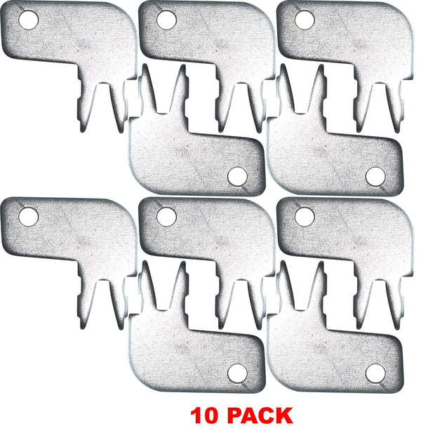 Caterpillar 8H5306 Battery Isolator Disconnect Ignition Keys *10 Pack*