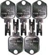 #6 (166) Clark/Yale/Hyster Replacement Key *5 Pack*