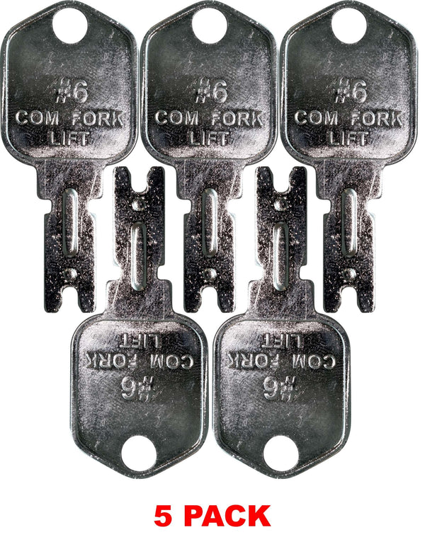 (166) Clark/Yale/Hyster Key *5 PACK*