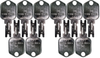 #6 (166) Clark/Yale/Hyster Replacement Key *10 Pack*