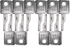 #7 (D250) Case Common Replacement Key *10 Pack*