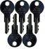 #21 (NG100) Broderson/Bart Mill/Terex Replacement Key *5 Pack*