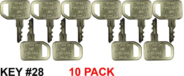 (JDG) John Deere Gator Key *10 Pack*