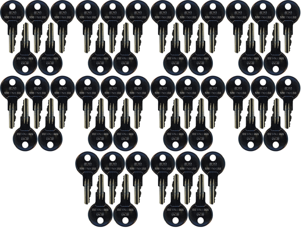 #29 (556) Ford/Hyster/Lull/Holland Replacement Key *50 Pack*