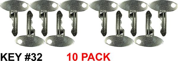 1570 Ford/Massey/Holland/Perkins Key *10 Pack*