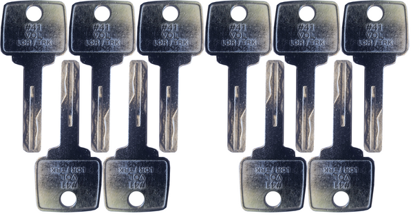 11039228 Volvo/Clark Michigan Laser Cut Key *10 Pack*