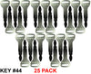 TOYNEW Toyota Forklift (New) Key *25 Pack*