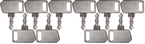 #46 (14644) Terex Generation 7 Replacement Key *10 Pack*