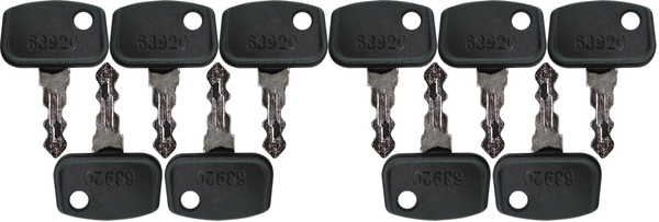 #47 (68920) Kubota/Sakai Replacement Key *10 Pack*