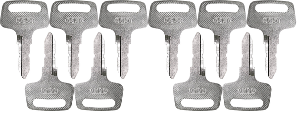 #54 (55150) Kubota Tractor Replacement Key *10 Pack*