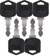 #55 (212) Daewoo/Doosan Forklift Replacement Key *5 Pack*