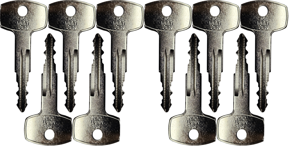 #58 Multiquip kVa Generator Replacement Key *10 Pack* | Tornado Heavy ...
